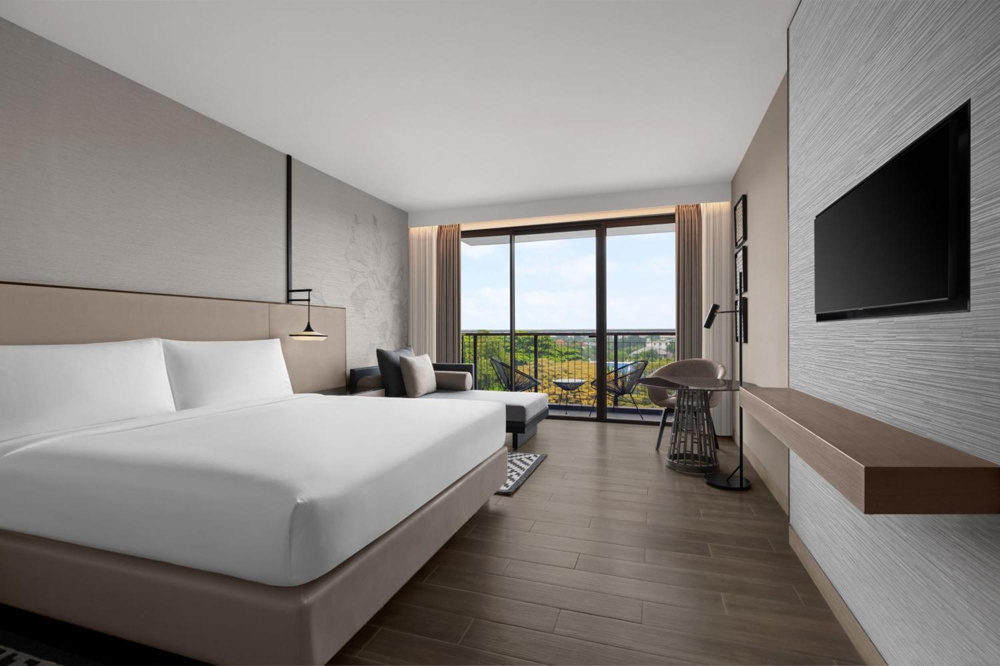 Courtyard By Marriott Bangkok Suvarnabhumi Airport Buitenkant foto