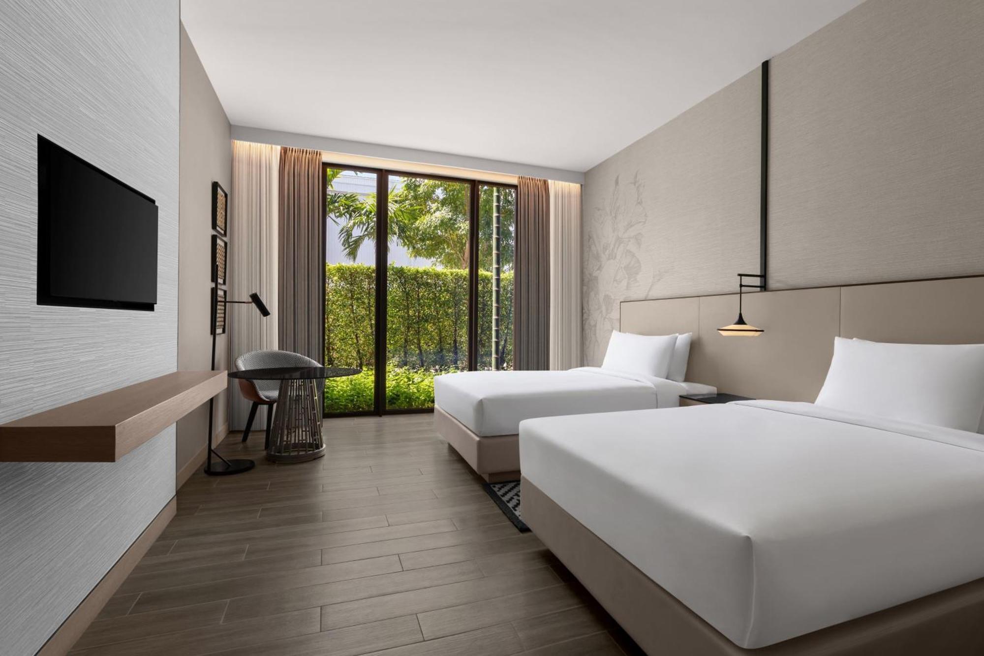 Courtyard By Marriott Bangkok Suvarnabhumi Airport Buitenkant foto